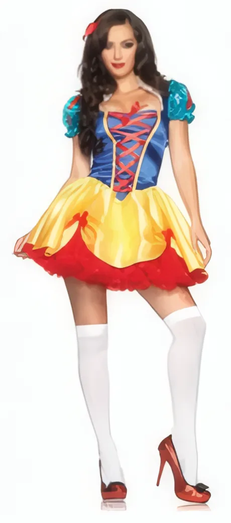 Disfraz de Blancanieves Corto